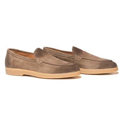Doucals Loafer Penny Suede Brown